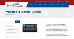 Desktop Screenshot of downtownsebring.org